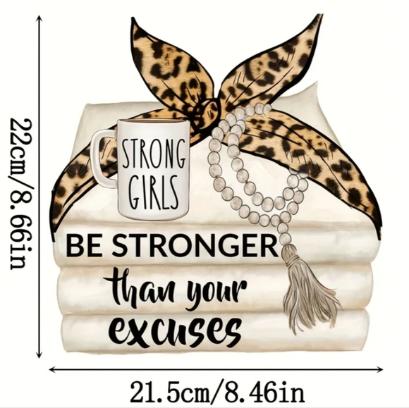 STRONG WOMEN Vinyl Images for Our Custom T-shirts or Totes By REQUEST - Picture 8 of 16